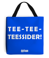 Load image into Gallery viewer, TEE-TEE-TEESSIDER Canvas Tote Bag from Dafcun