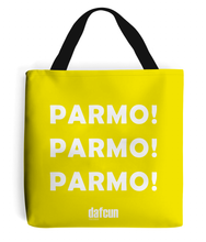 Load image into Gallery viewer, Parmo! Parmo! Parmo! Canvas Tote Bag (various colours)