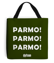 Load image into Gallery viewer, Parmo! Parmo! Parmo! Canvas Tote Bag (various colours)