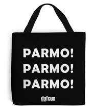 Load image into Gallery viewer, Parmo! Parmo! Parmo! Canvas Tote Bag (various colours)