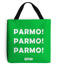 Load image into Gallery viewer, Parmo! Parmo! Parmo! Canvas Tote Bag (various colours)
