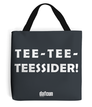 Load image into Gallery viewer, TEE-TEE-TEESSIDER Canvas Tote Bag from Dafcun