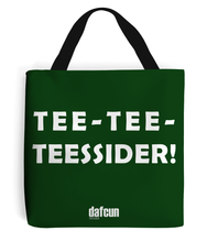 Load image into Gallery viewer, TEE-TEE-TEESSIDER Canvas Tote Bag from Dafcun