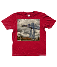 Load image into Gallery viewer, Kids Sci-Fi Transporter t-shirt - various colours, ages 3-13 from Dafkid