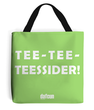 Load image into Gallery viewer, TEE-TEE-TEESSIDER Canvas Tote Bag from Dafcun