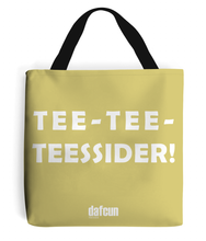 Load image into Gallery viewer, TEE-TEE-TEESSIDER Canvas Tote Bag from Dafcun
