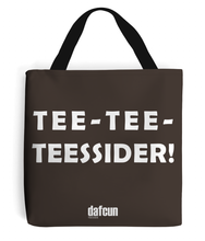 Load image into Gallery viewer, TEE-TEE-TEESSIDER Canvas Tote Bag from Dafcun