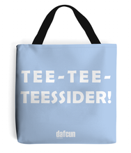 Load image into Gallery viewer, TEE-TEE-TEESSIDER Canvas Tote Bag from Dafcun
