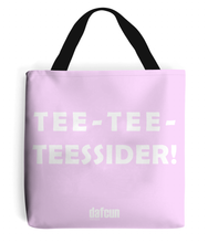 Load image into Gallery viewer, TEE-TEE-TEESSIDER Canvas Tote Bag from Dafcun