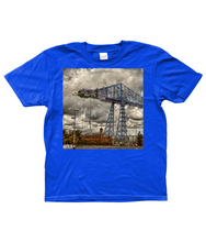 Load image into Gallery viewer, Kids Sci-Fi Transporter t-shirt - various colours, ages 3-13 from Dafkid