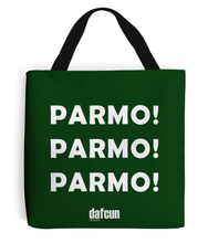 Load image into Gallery viewer, Parmo! Parmo! Parmo! Canvas Tote Bag (various colours)