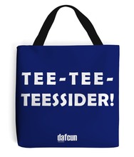 Load image into Gallery viewer, TEE-TEE-TEESSIDER Canvas Tote Bag from Dafcun