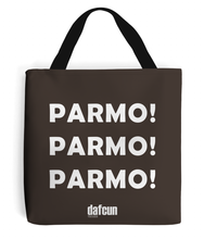 Load image into Gallery viewer, Parmo! Parmo! Parmo! Canvas Tote Bag (various colours)