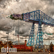 Load image into Gallery viewer, Sci-Fi Transporter Natural Cotton Tote Bag from Dafcun