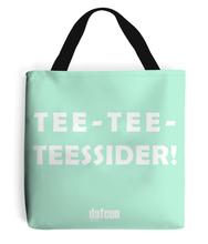 Load image into Gallery viewer, TEE-TEE-TEESSIDER Canvas Tote Bag from Dafcun