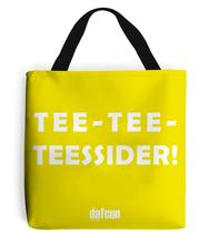 Load image into Gallery viewer, TEE-TEE-TEESSIDER Canvas Tote Bag from Dafcun