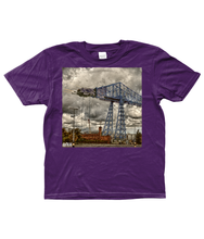 Load image into Gallery viewer, Kids Sci-Fi Transporter t-shirt - various colours, ages 3-13 from Dafkid
