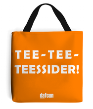 Load image into Gallery viewer, TEE-TEE-TEESSIDER Canvas Tote Bag from Dafcun