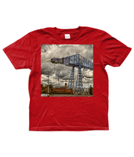 Load image into Gallery viewer, Kids Sci-Fi Transporter t-shirt - various colours, ages 3-13 from Dafkid