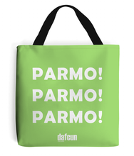 Load image into Gallery viewer, Parmo! Parmo! Parmo! Canvas Tote Bag (various colours)