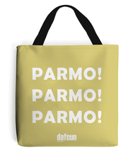 Load image into Gallery viewer, Parmo! Parmo! Parmo! Canvas Tote Bag (various colours)